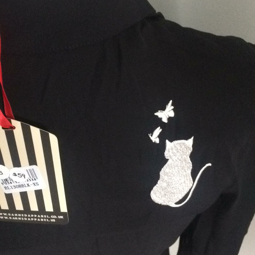 🐈⬛ Cat blouse 🐈⬛ - Picture 6 of 6